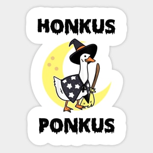 Honkus Ponkus | Honkus Ponkus Duck | Halloween Sticker